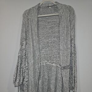 Lululemon Athletica Breeze Easy Wrap Cardigan Women's M / L Gray Excellent L2